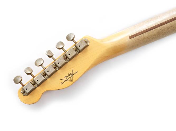 Fender Custom Shop 1950 Double Esquire Relic Faded Nocaster Blonde #R135122 Fender Custom Shop 1950 Double Esquire Relic Faded Nocaster Blonde #R135122