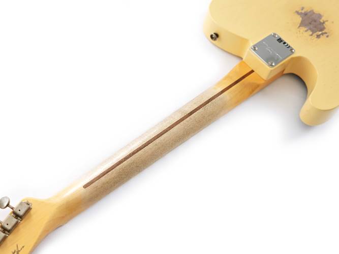 Fender Custom Shop 1950 Double Esquire Relic Faded Nocaster Blonde #R135122 Fender Custom Shop 1950 Double Esquire Relic Faded Nocaster Blonde #R135122