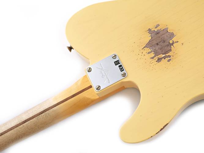 Fender Custom Shop 1950 Double Esquire Relic Faded Nocaster Blonde #R135122 Fender Custom Shop 1950 Double Esquire Relic Faded Nocaster Blonde #R135122