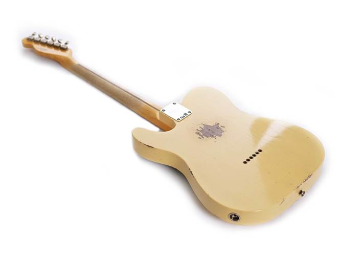 Fender Custom Shop 1950 Double Esquire Relic Faded Nocaster Blonde #R135122 Fender Custom Shop 1950 Double Esquire Relic Faded Nocaster Blonde #R135122