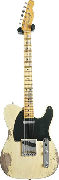 Fender Custom Shop 1950 Double Esquire Heavy Relic Faded Nocaster Blonde #R135286