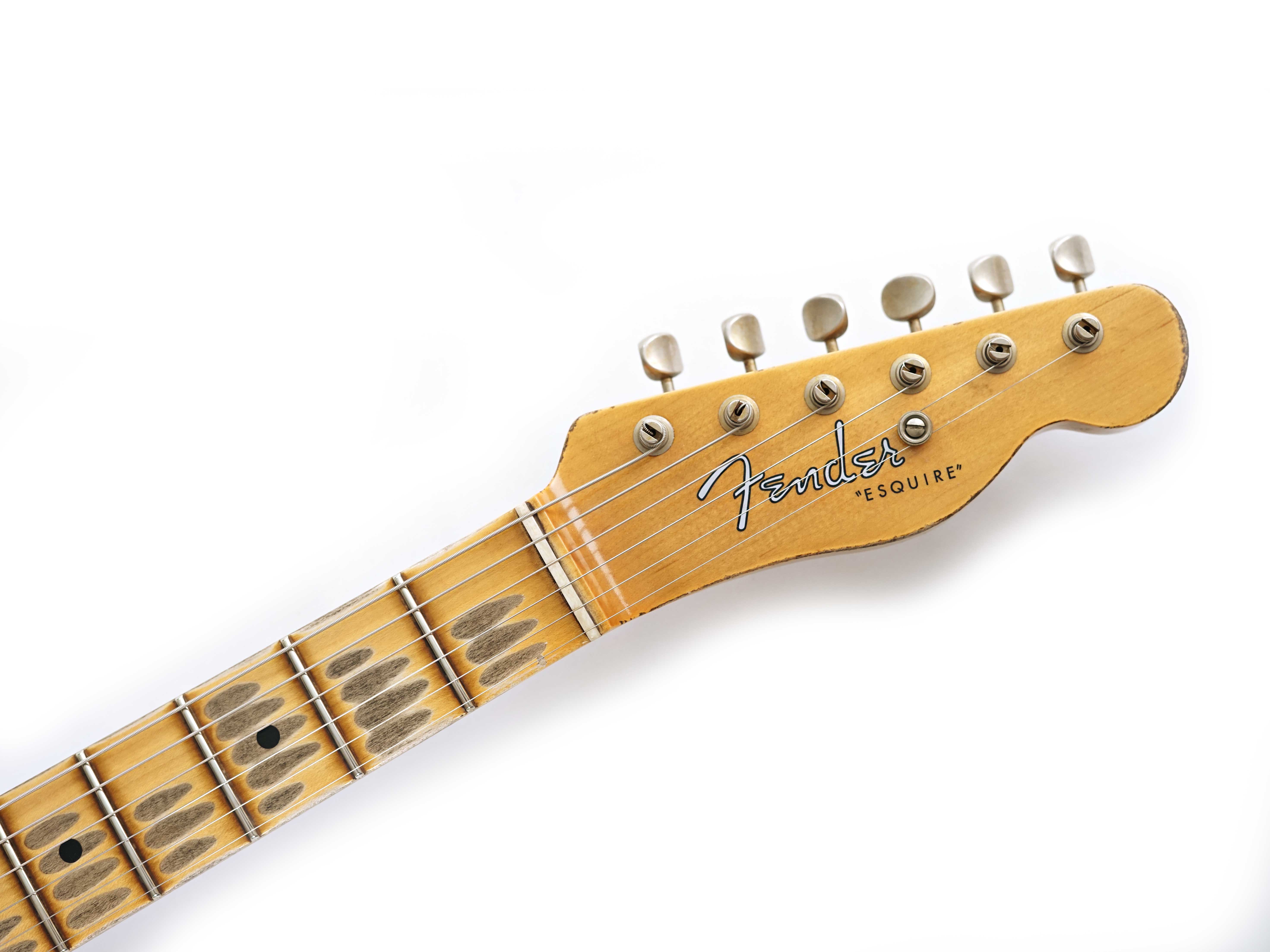 Fender Custom Shop 1950 Double Esquire Heavy Relic Faded Nocaster Blonde  #R135286