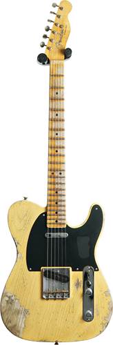 Fender Custom Shop guitarguitar spec 1950 Double Esquire Heavy Relic Faded Nocaster Blonde #R128726