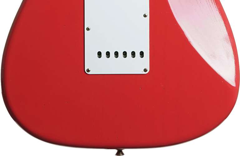 Fender Custom Shop 1956 Stratocaster Journeyman Relic Fiesta Red guitarguitar Spec #CZ573829 Fender Custom Shop 1956 Stratocaster Journeyman Relic Fiesta Red guitarguitar Spec #CZ573829