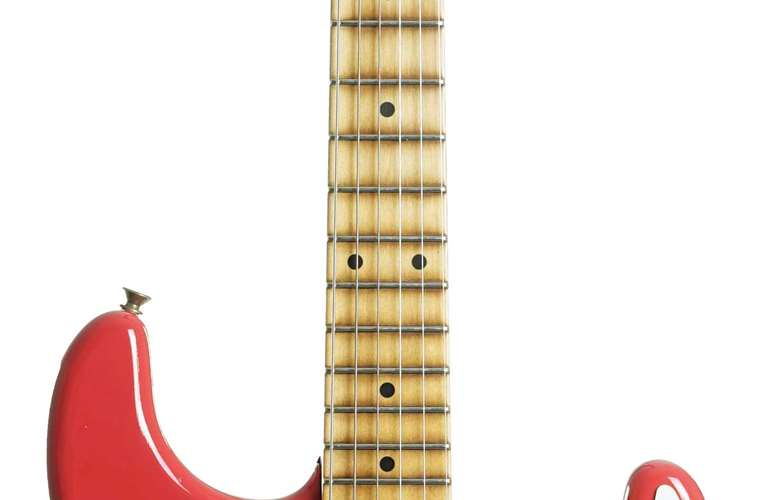 Fender Custom Shop 1956 Stratocaster Journeyman Relic Fiesta Red guitarguitar Spec #CZ573829 Fender Custom Shop 1956 Stratocaster Journeyman Relic Fiesta Red guitarguitar Spec #CZ573829