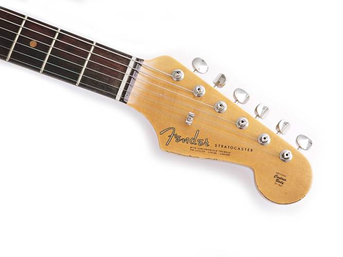 Fender Custom Shop Late 62 Stratocaster Relic Closet Classic Hardware Chocolate 3 Tone Sunburst #CZ575757 Fender Custom Shop Late 62 Stratocaster Relic Closet Classic Hardware Chocolate 3 Tone Sunburst #CZ575757