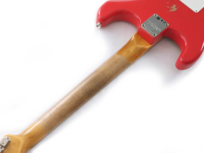 Fender Custom Shop Late 62 Stratocaster Relic Closet Classic Hardware Fiesta Red #CZ575756 Fender Custom Shop Late 62 Stratocaster Relic Closet Classic Hardware Fiesta Red #CZ575756