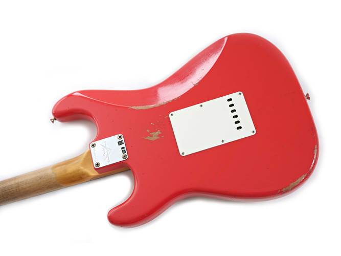 Fender Custom Shop Late 62 Stratocaster Relic Closet Classic Hardware Fiesta Red #CZ575756 Fender Custom Shop Late 62 Stratocaster Relic Closet Classic Hardware Fiesta Red #CZ575756