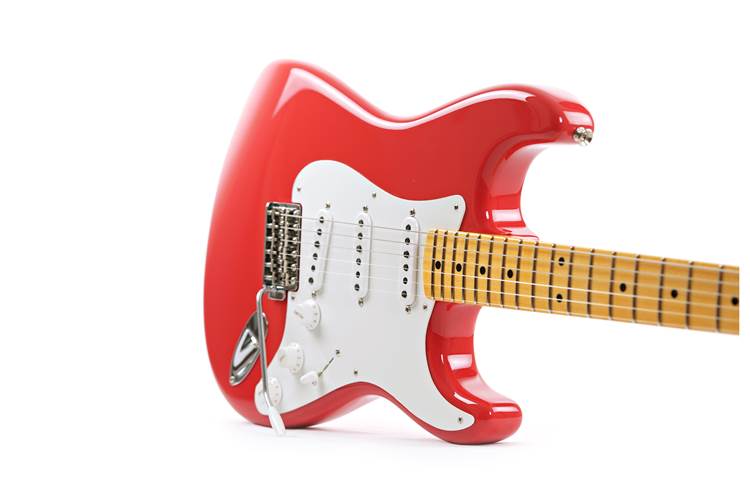 Fender Custom Shop Vintage Custom 1955 Strat Fiesta Red guitarguitar spec #R134630 Fender Custom Shop Vintage Custom 1955 Strat Fiesta Red guitarguitar spec #R134630