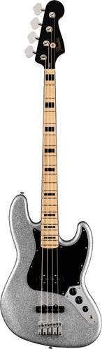 Fender Mikey Way Jazz Bass Silver Sparkle Maple Fingerboard Fender Mikey Way Jazz Bass Silver Sparkle Maple Fingerboard