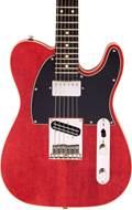 Reverend Pete Anderson Eastsider Custom Humbucker Trans Satin Classic Cherry