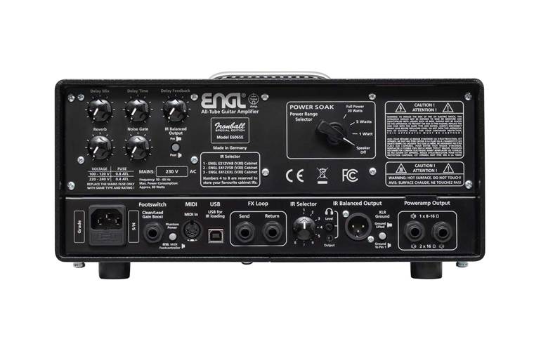 Engl Ironball Special Edition 20 Watt Valve Amp Head Engl Ironball Special Edition 20 Watt Valve Amp Head