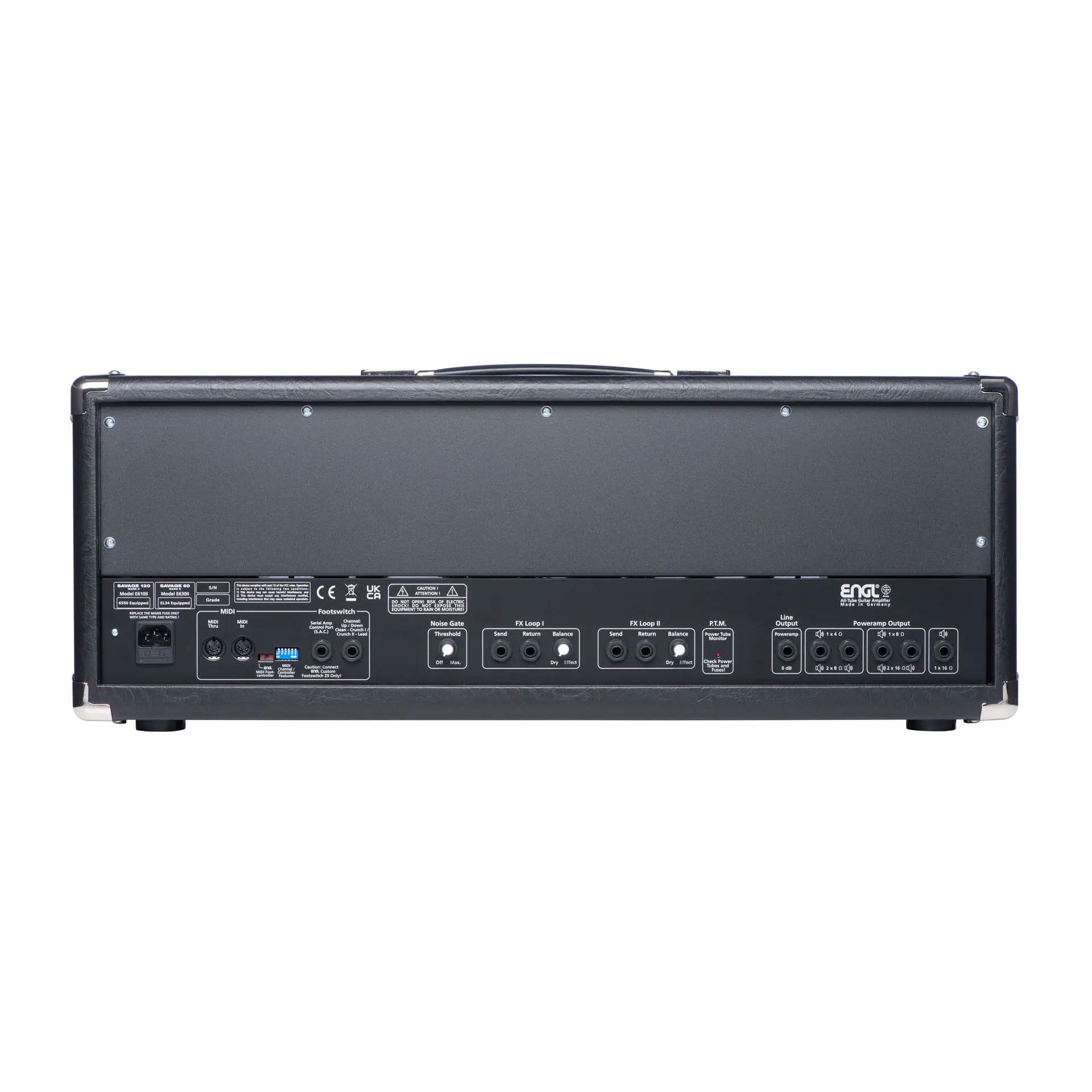 Engl Savage 120 Mark II E610II 120 Watt Valve Amp Head