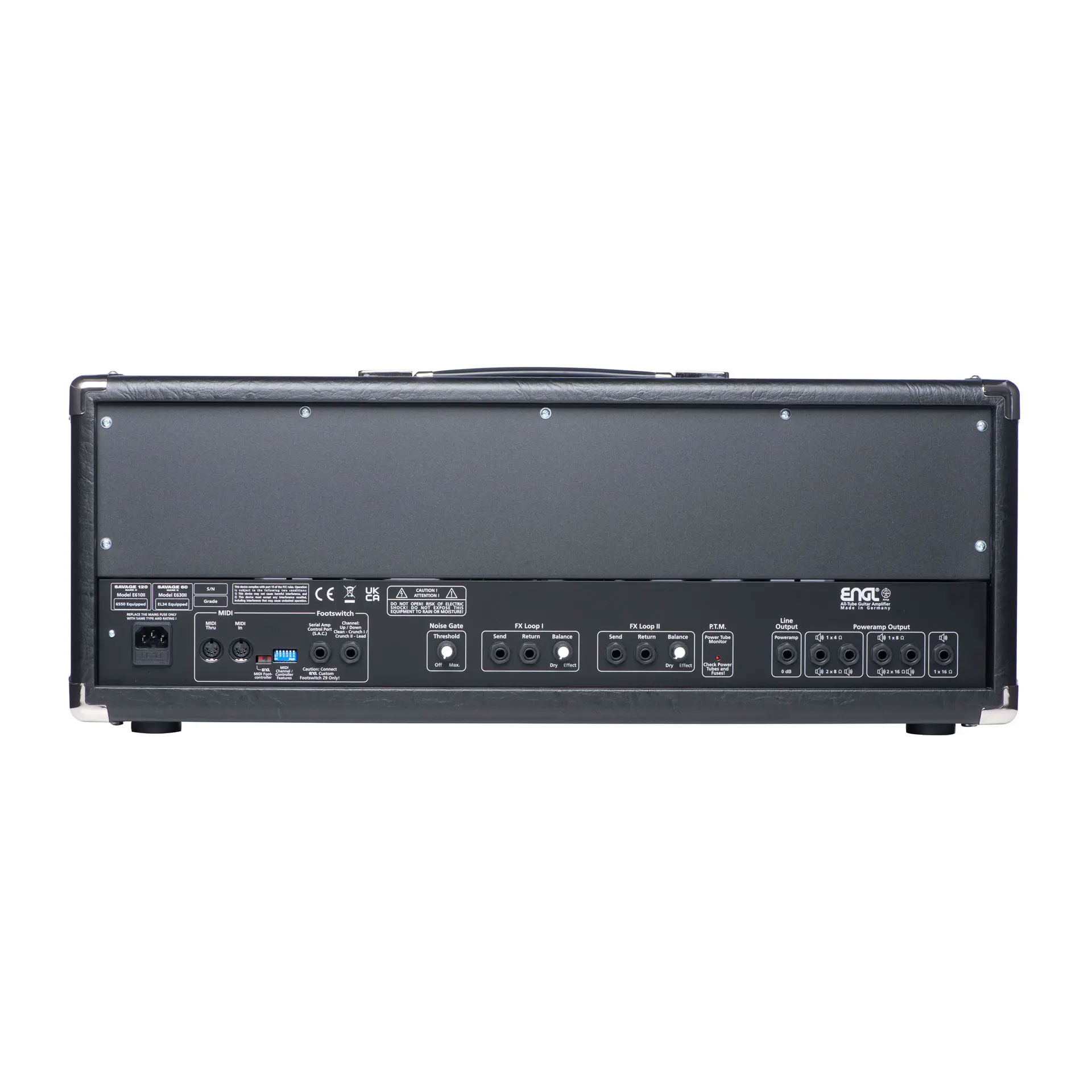 Engl Savage 60 Mark II E630II 60 Watt Valve Amp Head