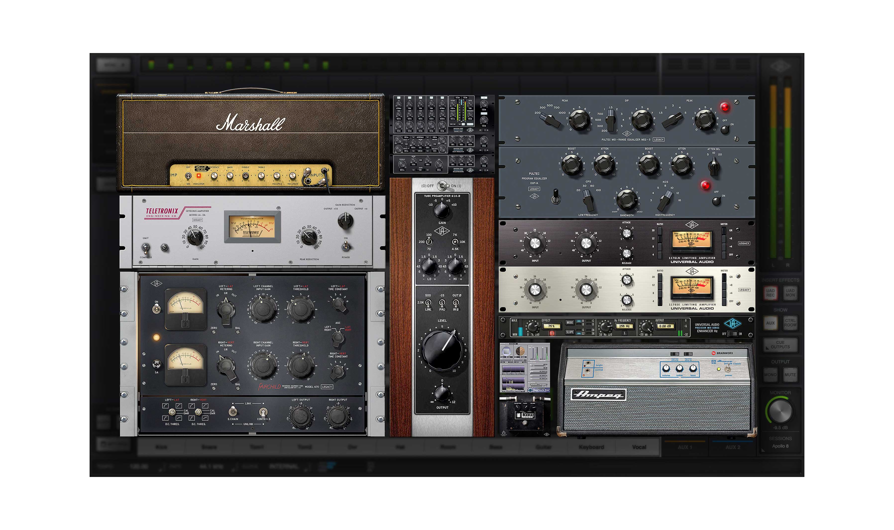 Universal Audio Apollo x16 Heritage Edition With Sphere DLX Microphone