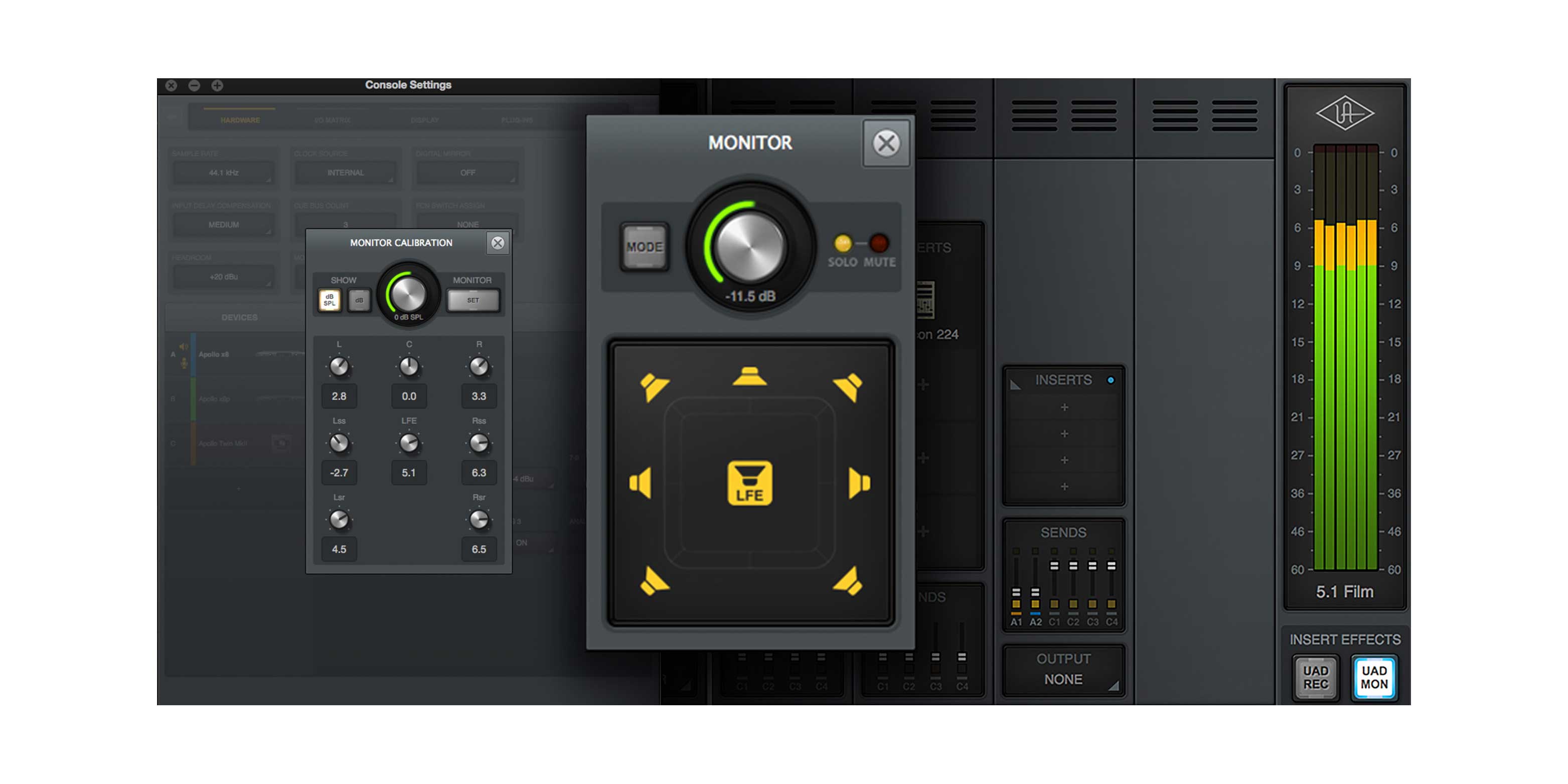 Universal Audio Apollo x8p Thunderbolt 3 Audio Interface With Sphere DLX Microphone