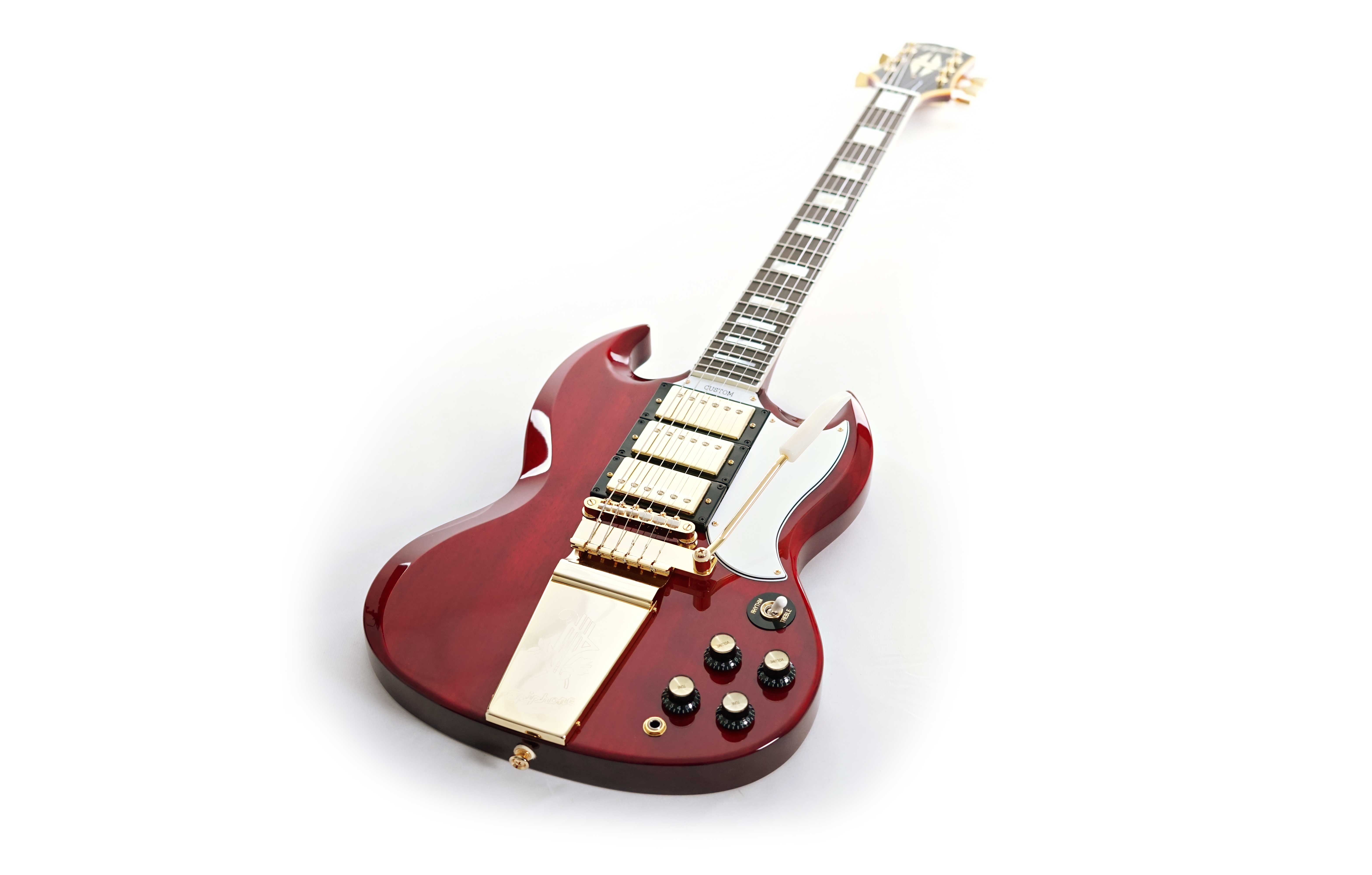 Epiphone Joe Bonamassa 1963 SG Custom Dark Wine Red