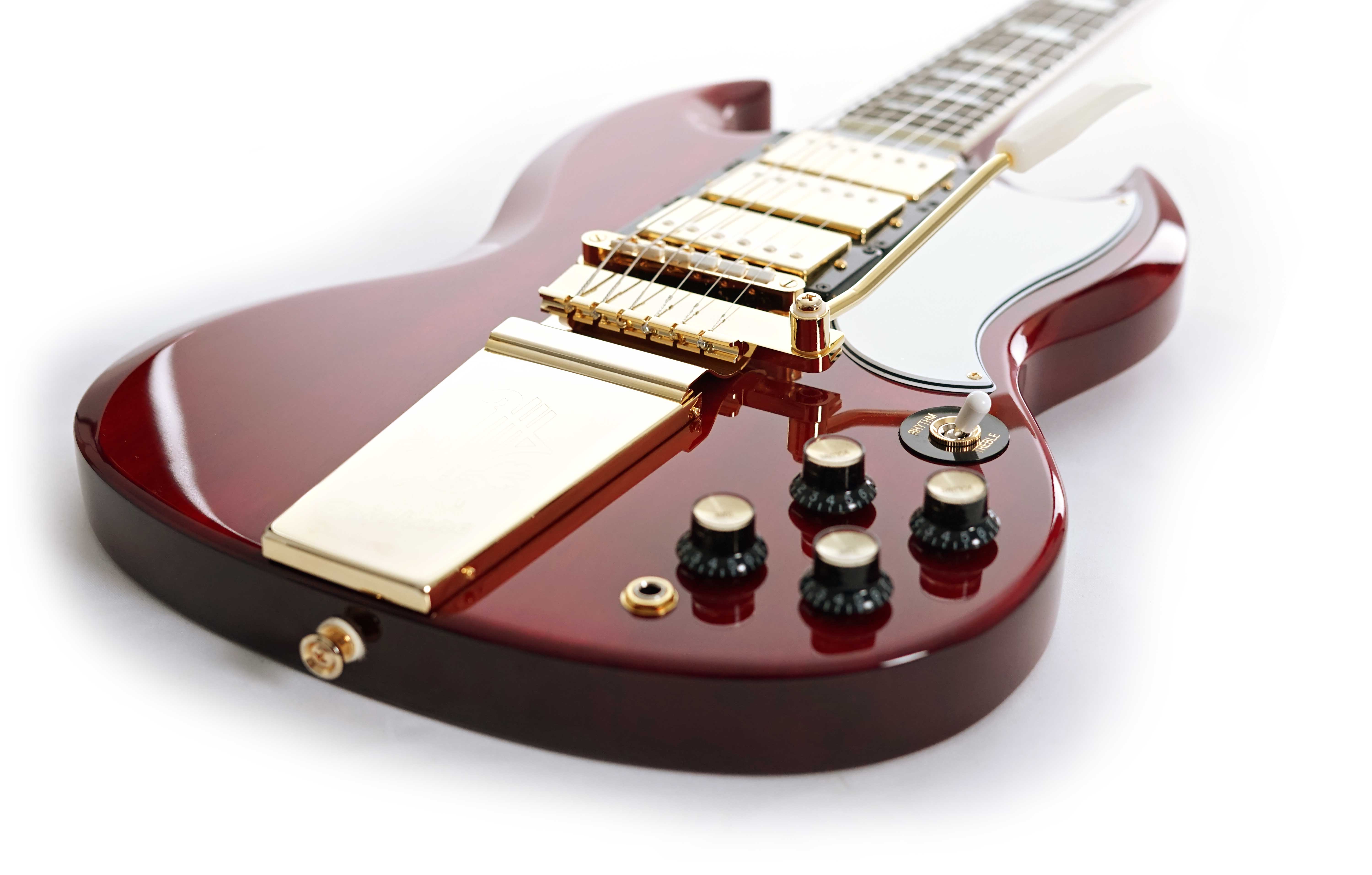 Epiphone Joe Bonamassa 1963 SG Custom Dark Wine Red