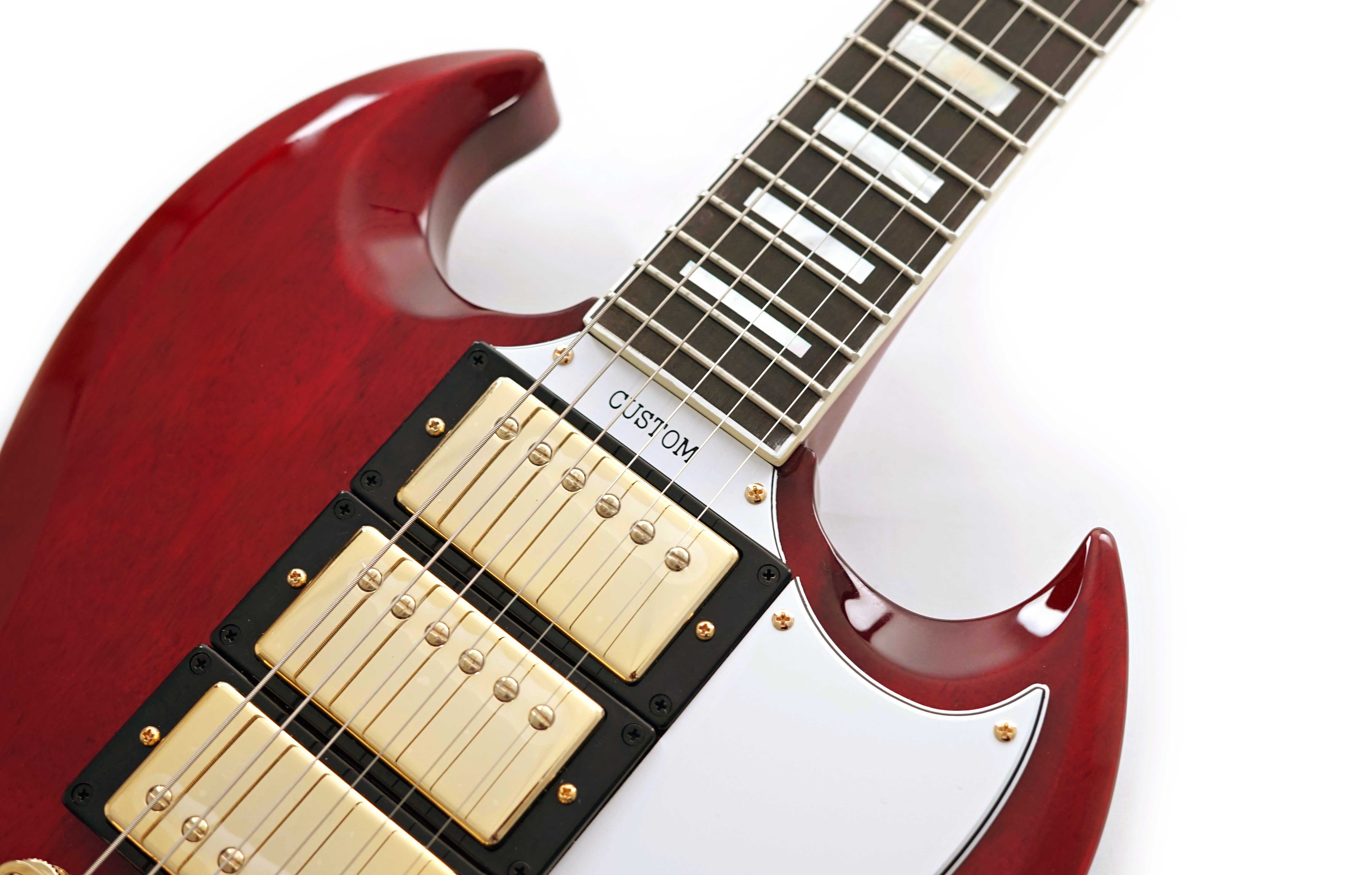 Epiphone Joe Bonamassa 1963 SG Custom Dark Wine Red