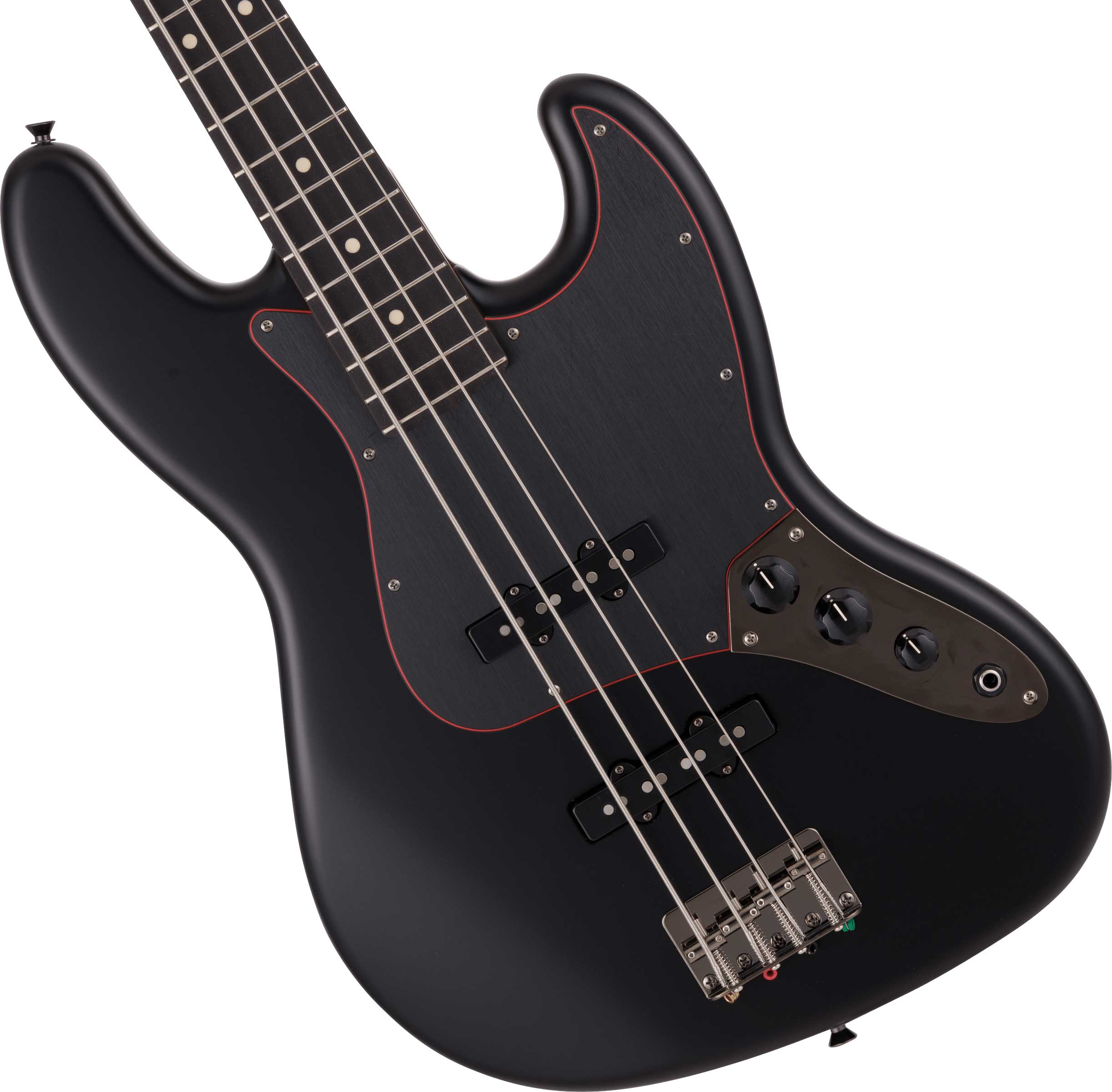 Fender Made In Japan Limited Hybrid II Jazz Bass Noir Rosewood