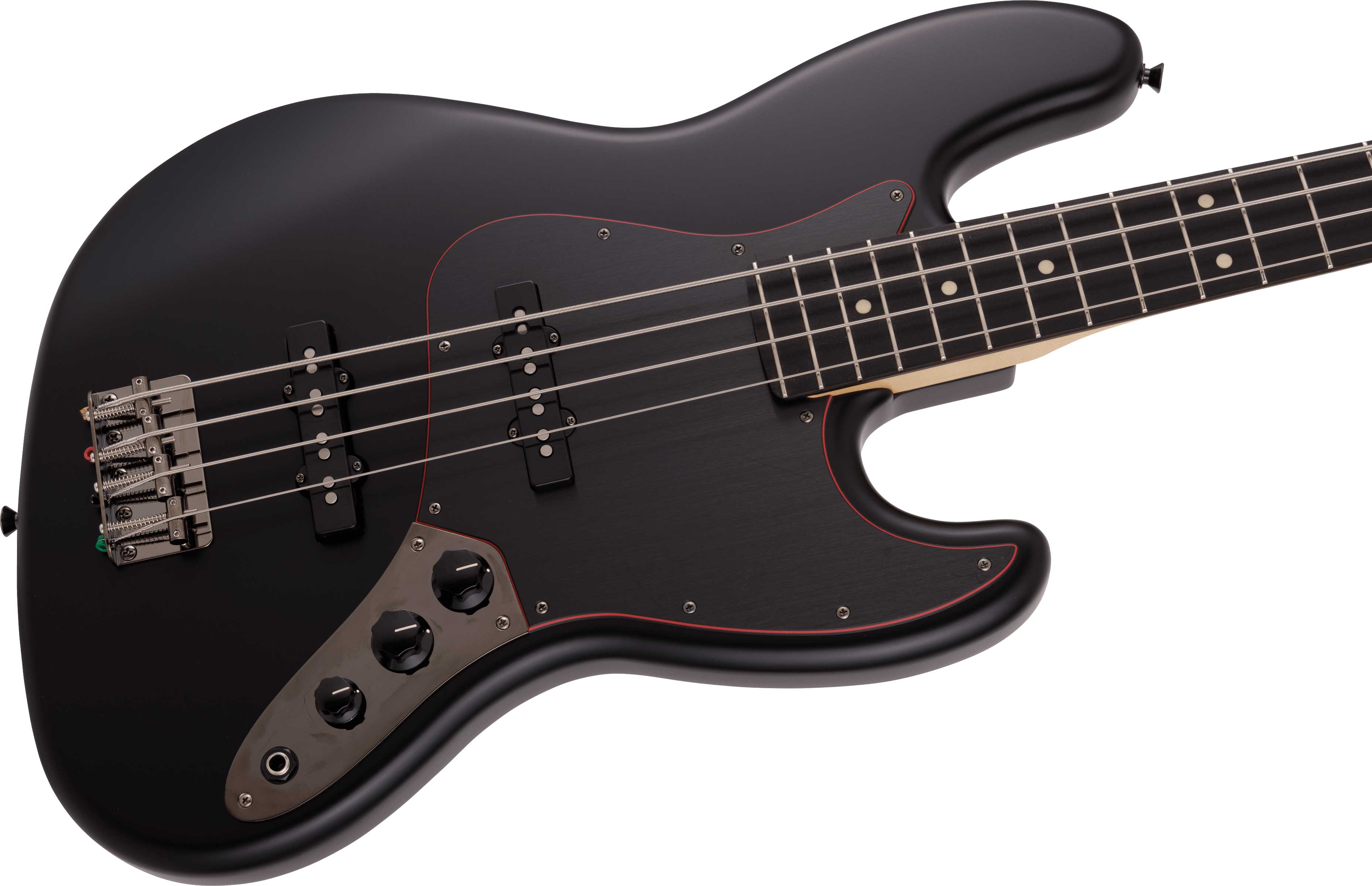 Fender Made In Japan Limited Hybrid II Jazz Bass Noir