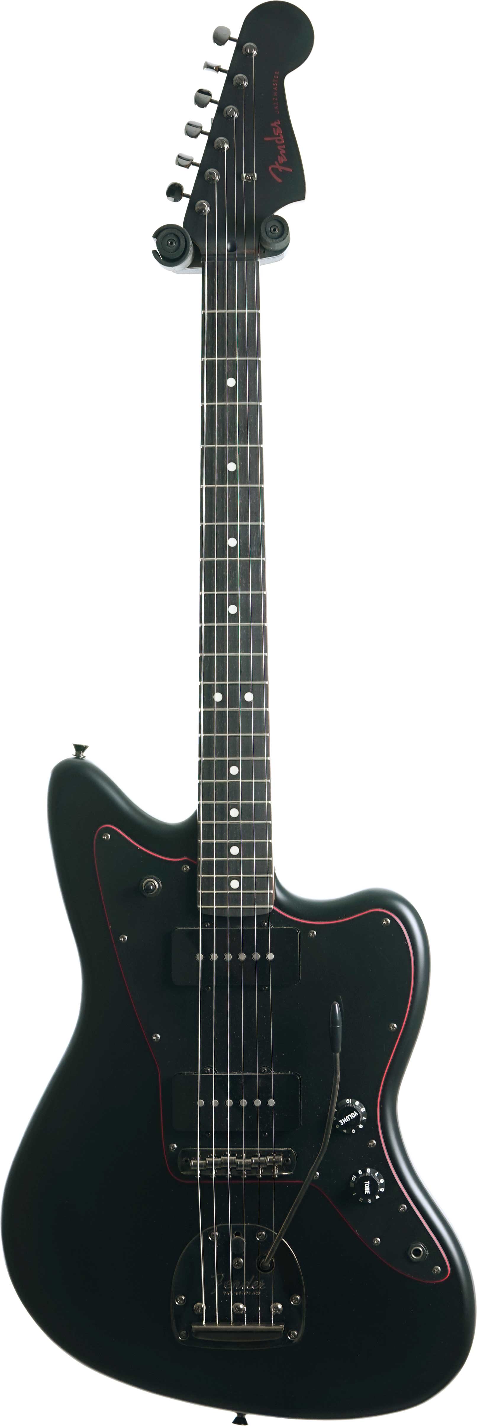 Fender Japan Hybrid II Jazzmaster Noir Rosewood Fingerboard Black