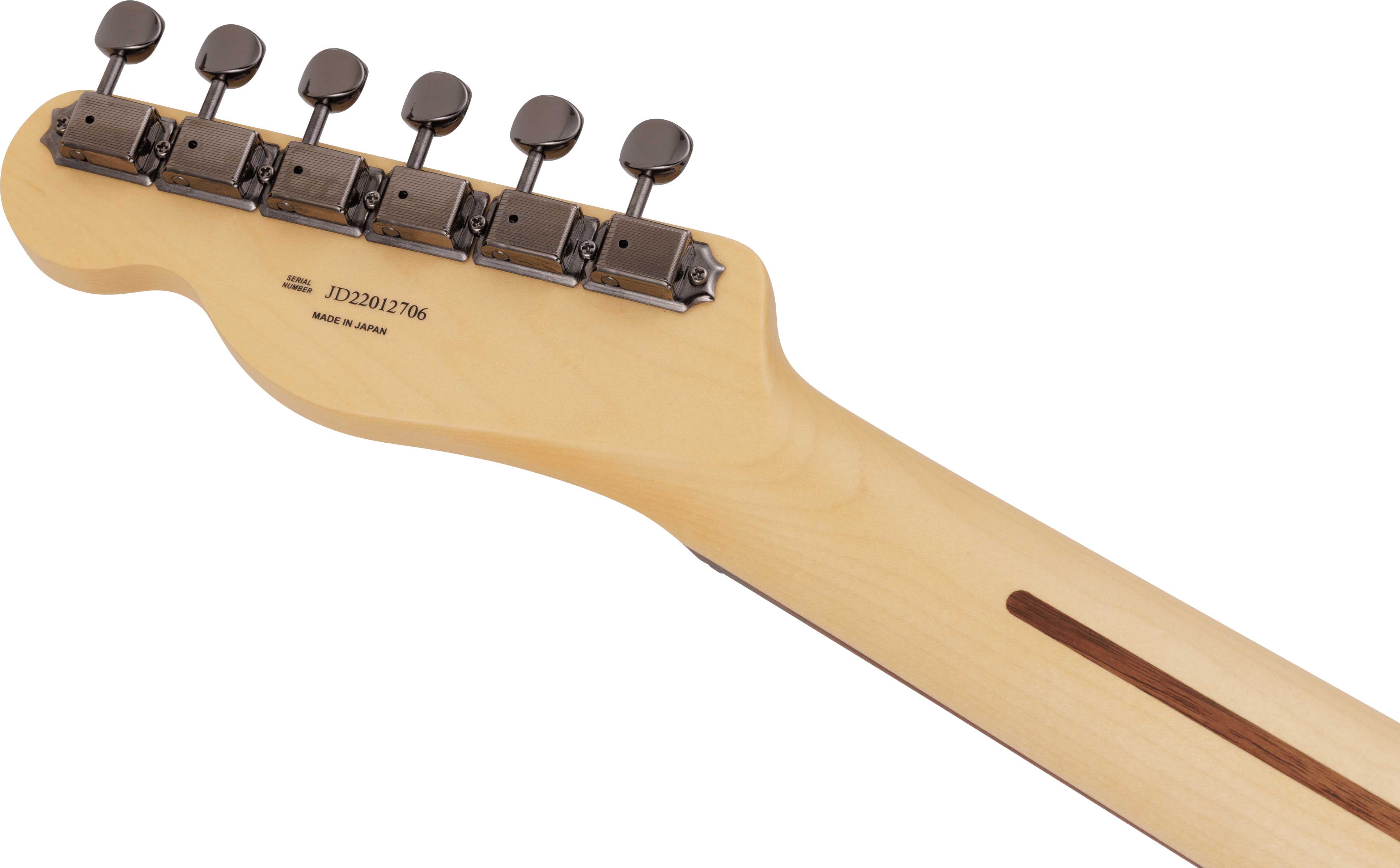 Fender Made in Japan Limited Hybrid II Telecaster Noir Rosewood Fingerboard Black