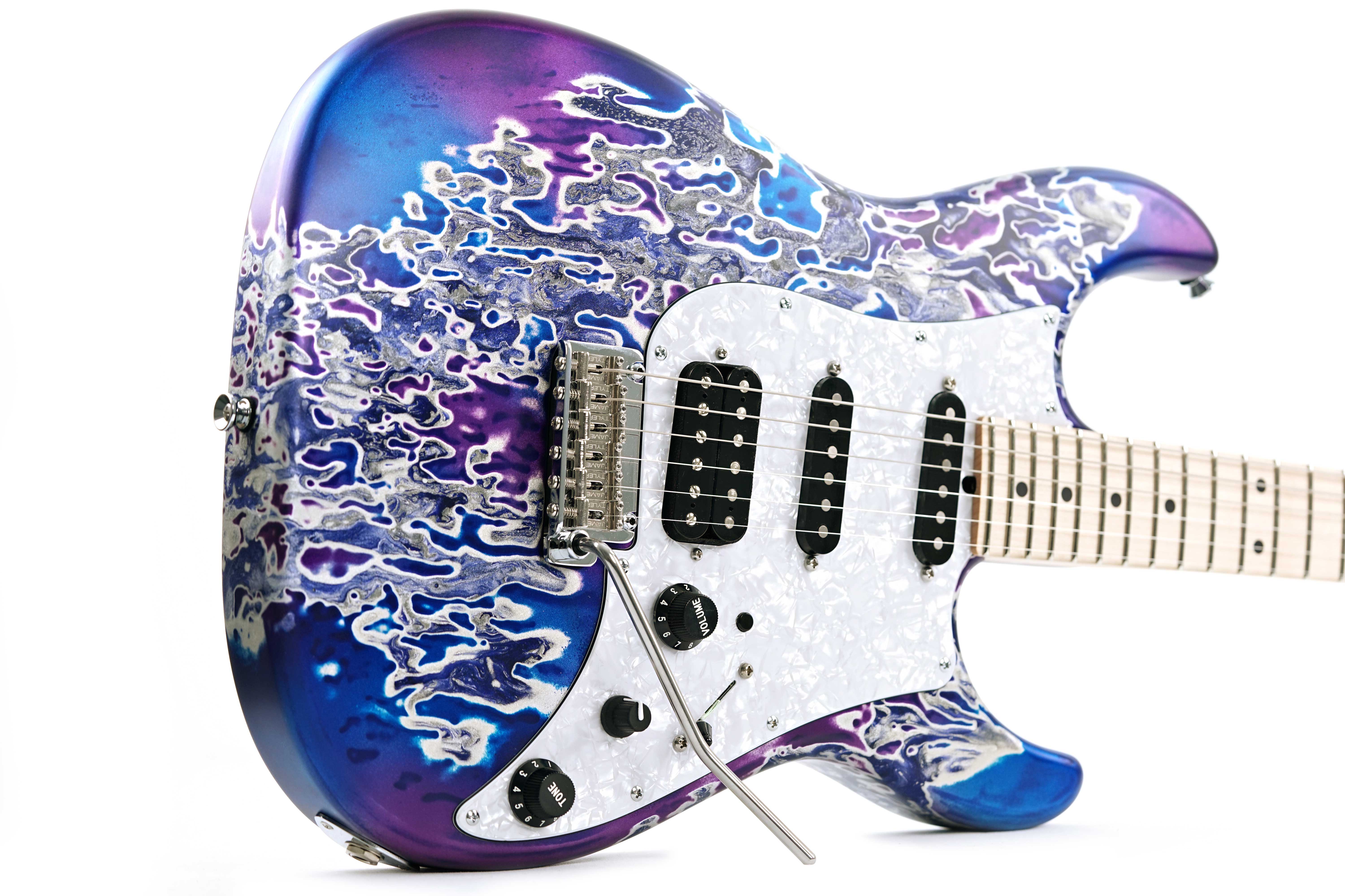 Tyler USA Studio Elite HD Tuckerberry Shmear Maple Fingerboard