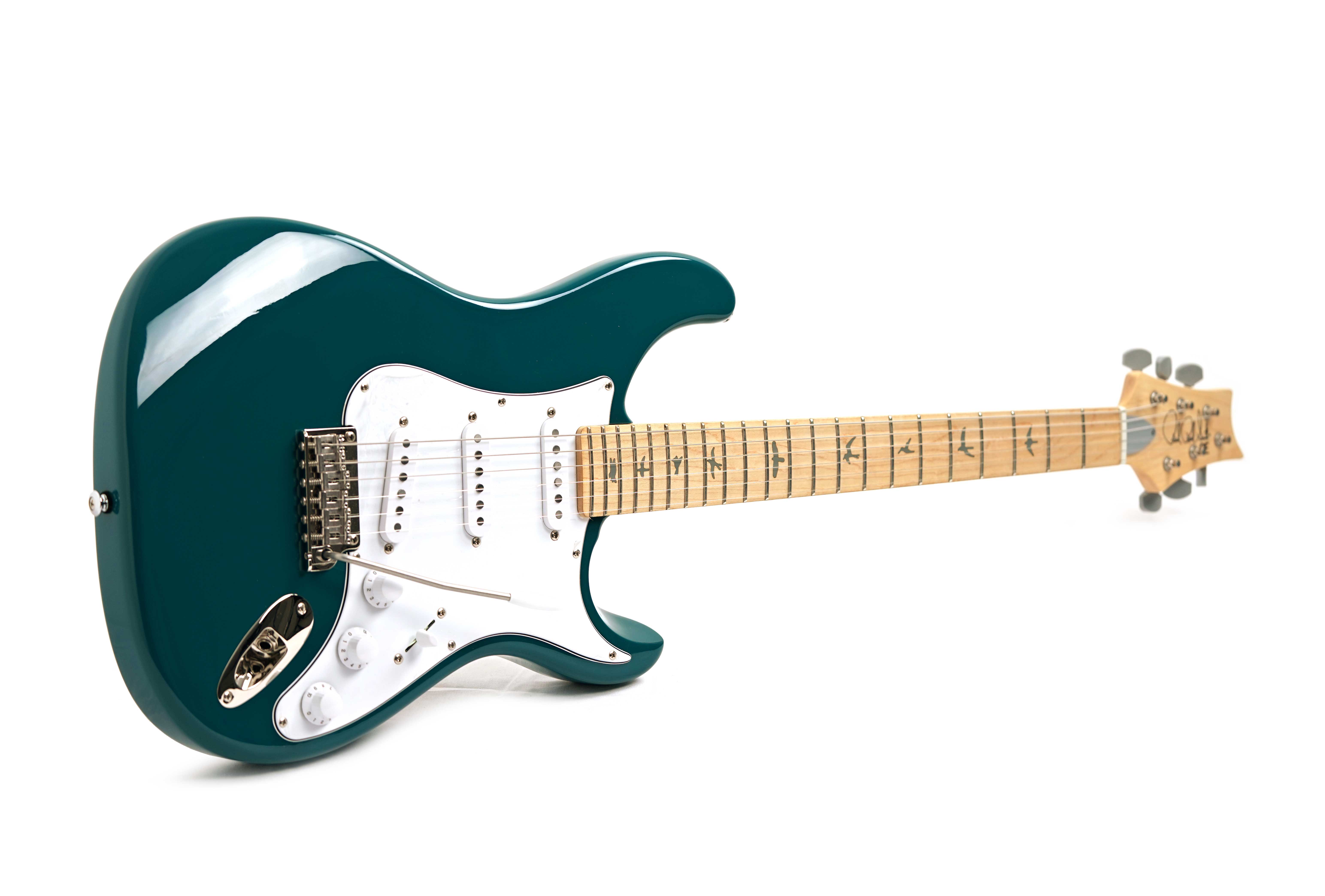 PRS SE John Mayer Silver Sky Nylon Blue Maple Fingerboard (Ex-Demo) #CTIG093103