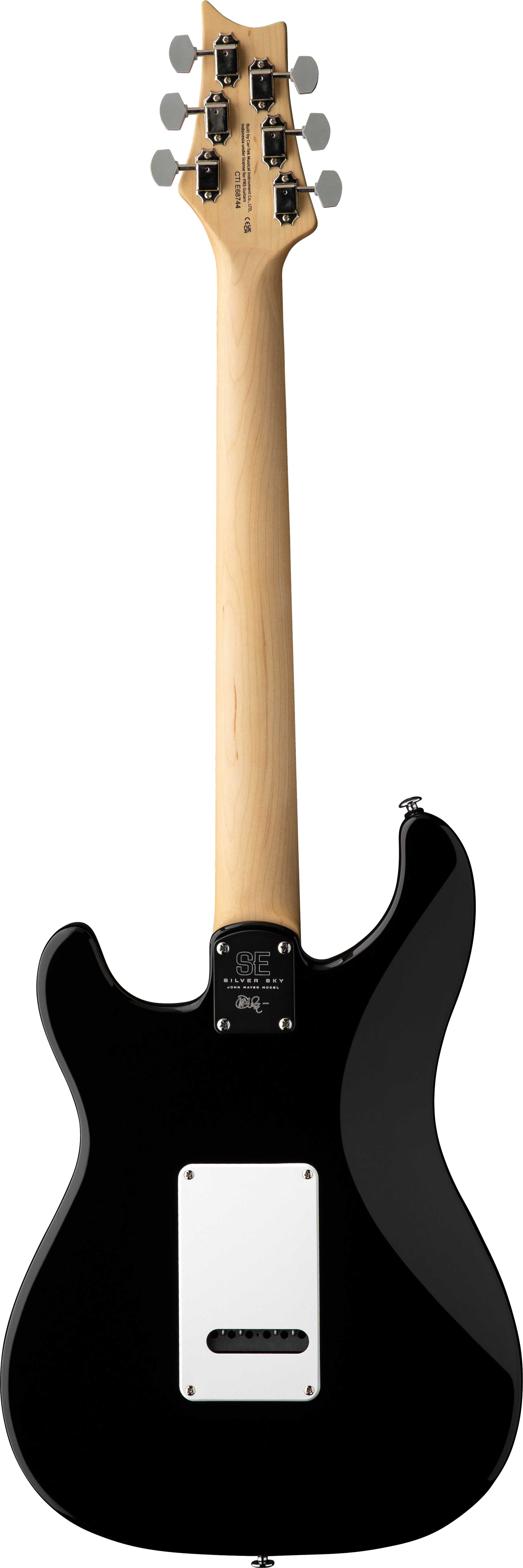 PRS SE John Mayer Silver Sky Piano Black Rosewood Fingerboard