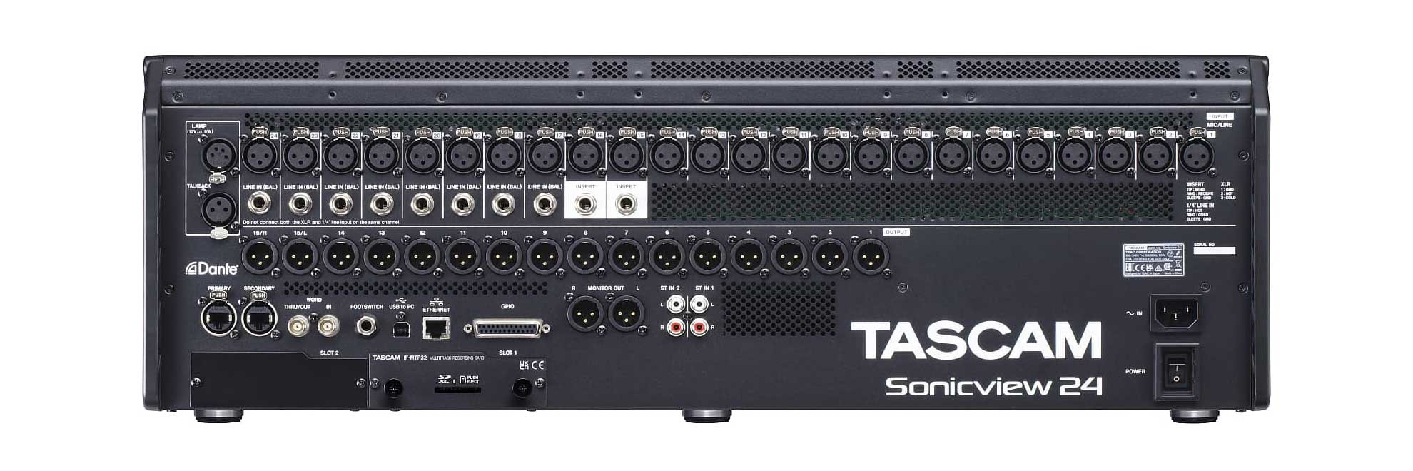 Tascam Sonicview 24 Digital Mixing Console