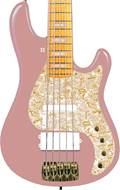 Sandberg Ida Nielsen Signature 5 String Limited Edition Strawberry Milkshake