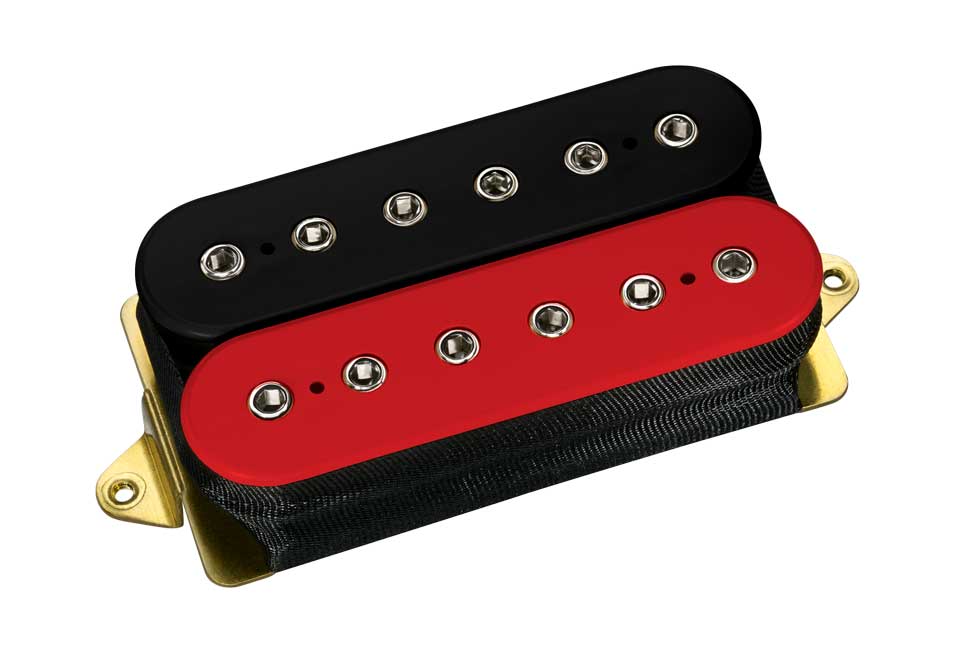 DiMarzio DP100BR Super Distortion Bridge Humbucker Black/Red