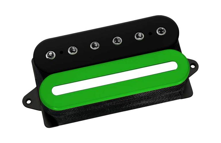 DiMarzio DP228FBG Crunch Lab Bridge Humbucker F-Spaced Black/Green