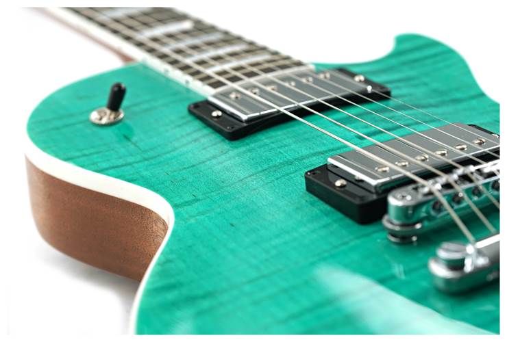 Gibson Les Paul Modern Figured Seafoam Green #214240157 Gibson Les Paul Modern Figured Seafoam Green #214240157