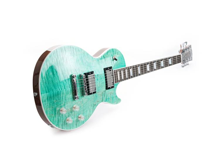 Gibson Les Paul Modern Figured Seafoam Green #214240274 Gibson Les Paul Modern Figured Seafoam Green #214240274
