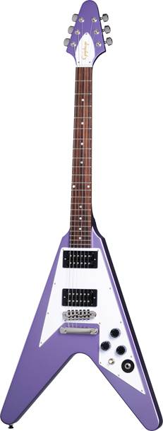 Epiphone Kirk Hammett 1979 Flying V Purple Metallic