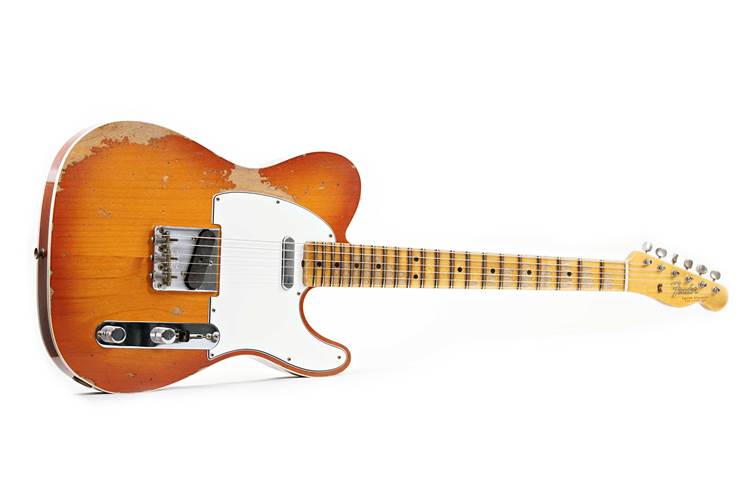 Fender Custom Shop 1965 Telecaster Custom Heavy Relic Honey Burst Maple Fingerboard Fender Custom Shop 1965 Telecaster Custom Heavy Relic Honey Burst Maple Fingerboard