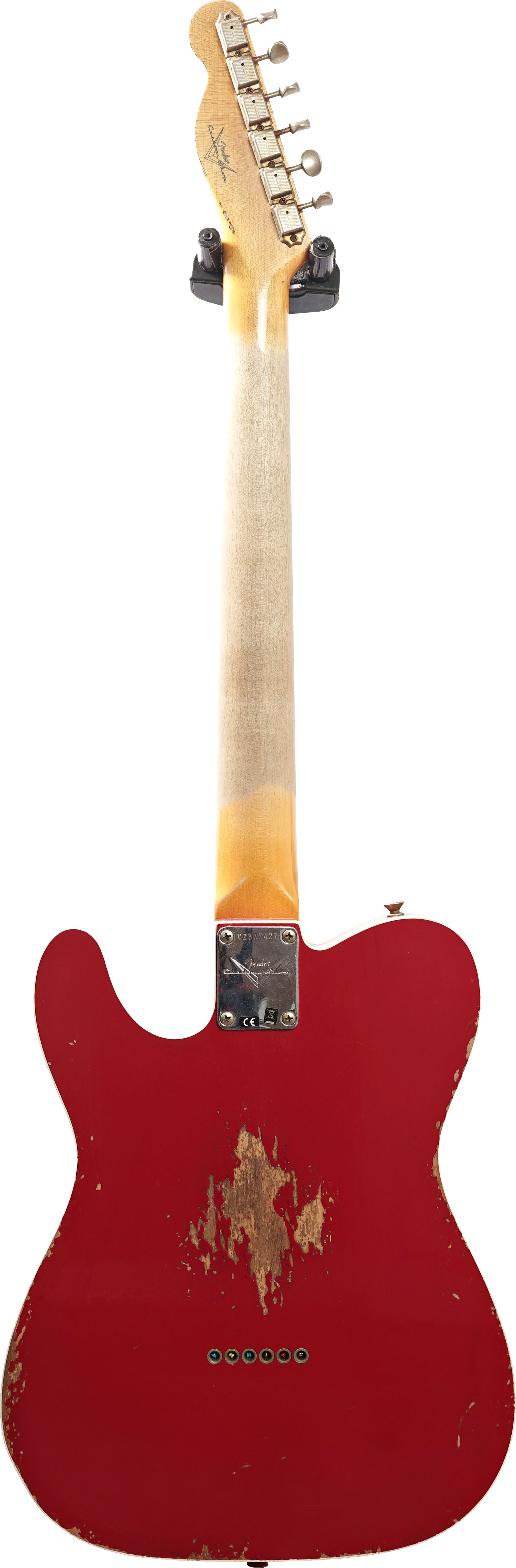 Fender Custom Shop 1965 Telecaster Custom Heavy Relic Dakota Red Maple Fingerboard #CZ577427