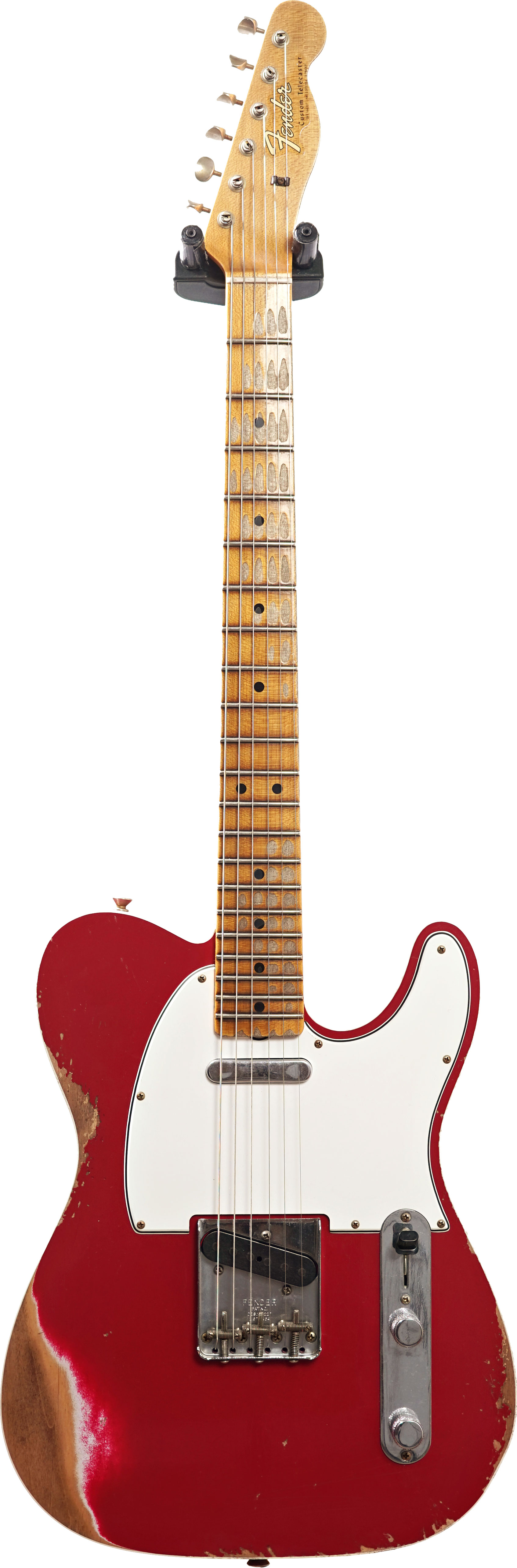Fender Custom Shop 1965 Telecaster Custom Heavy Relic Dakota Red Maple Fingerboard #CZ577427