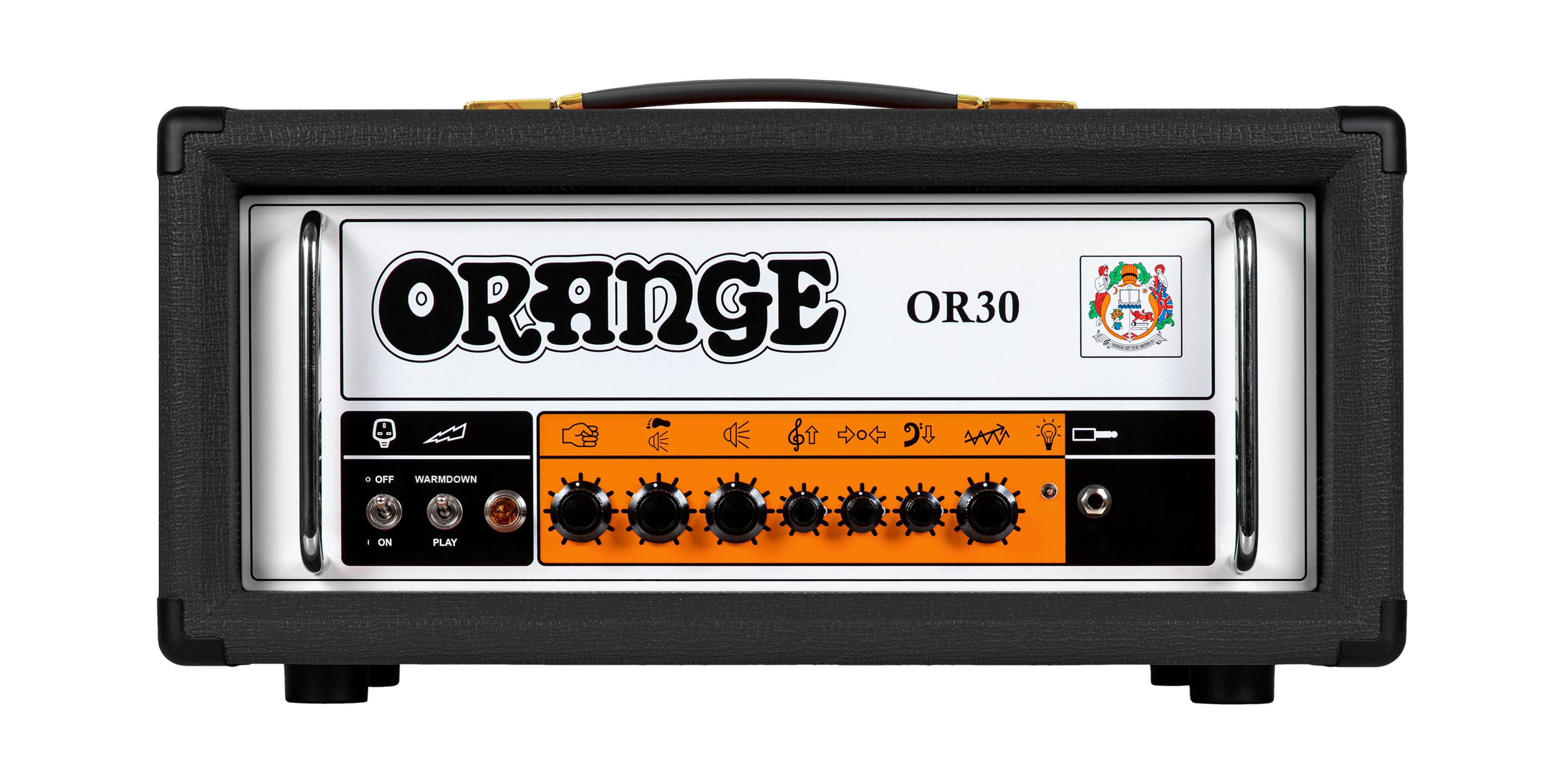 Orange OR30 Valve Amp Head Black