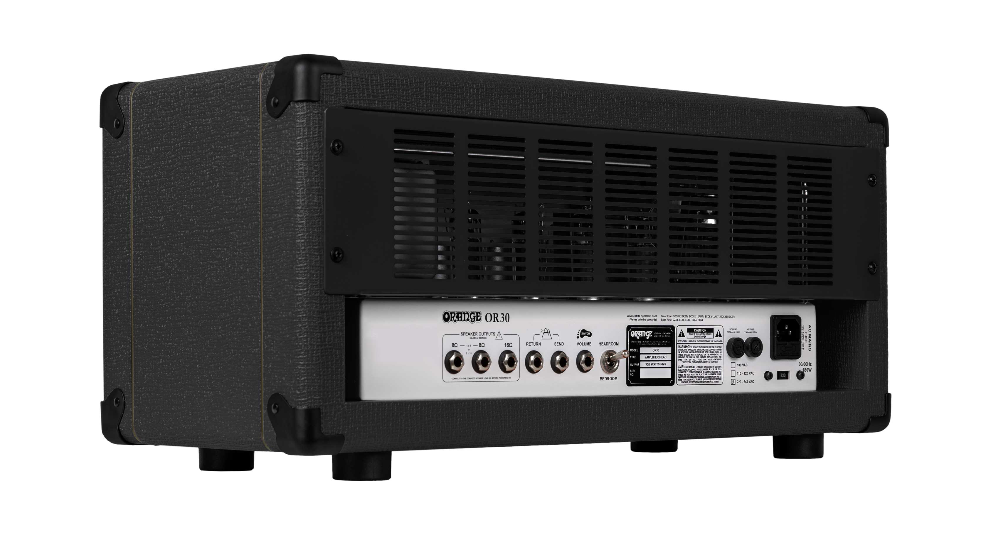 Orange OR30 Valve Amp Head Black