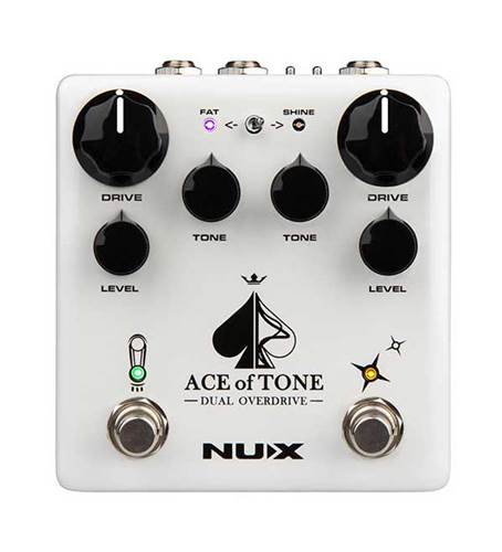 NUX Ace of Tone Dual Overdrive Pedal