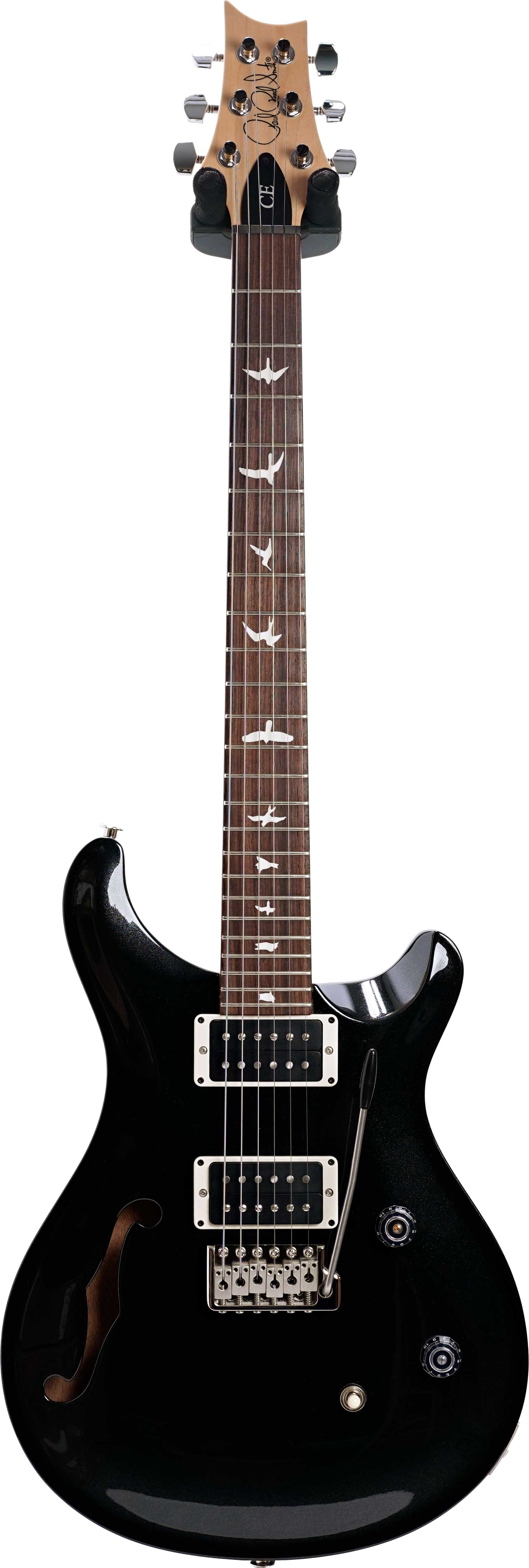 PRS CE24 Semi Hollow Metallic Black Rosewood Fingerboard (Ex-Demo) #0356143