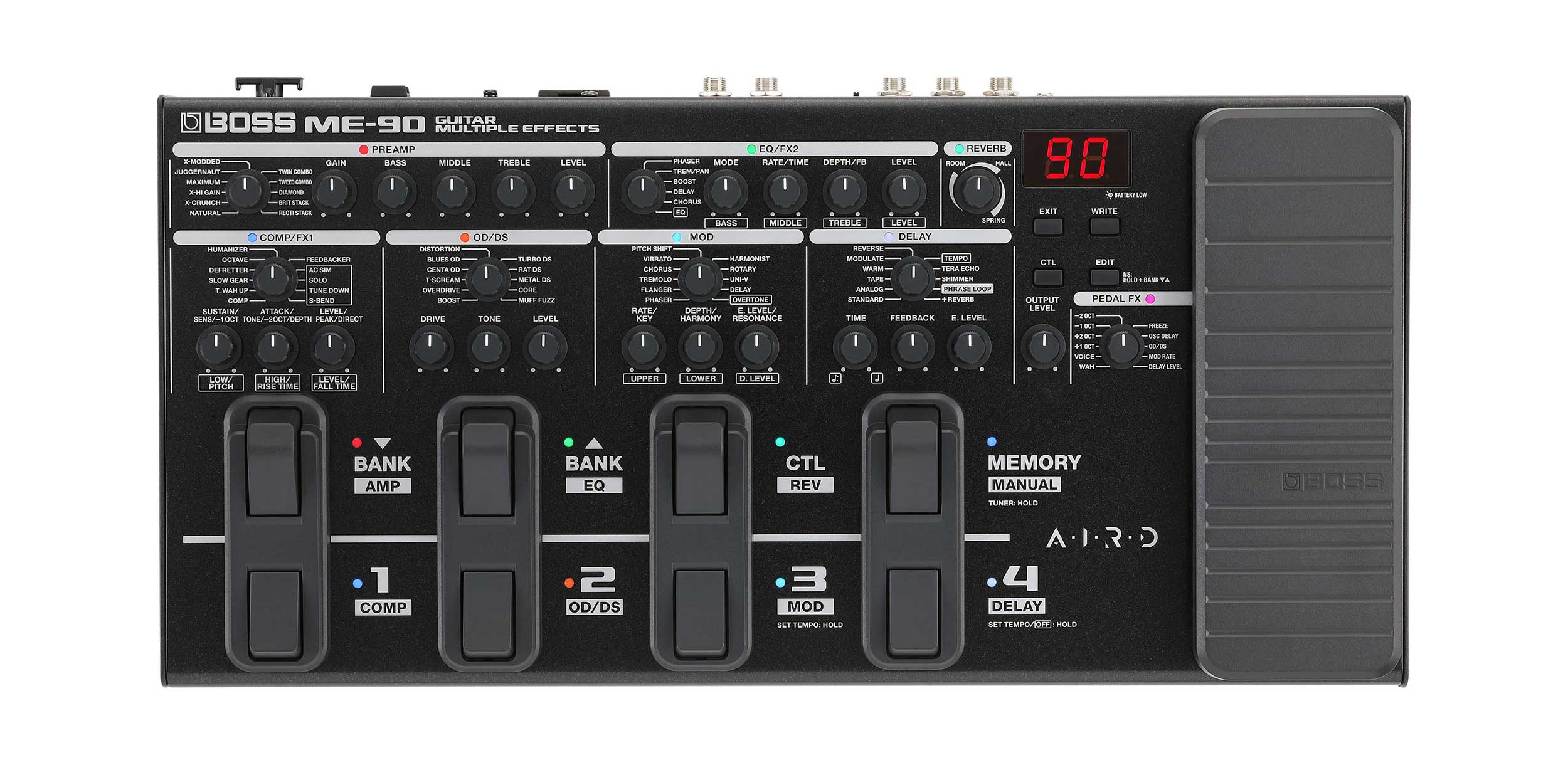 Boss ME-90 Multi Effect Processor (Ex-Demo) #ZOQ1946