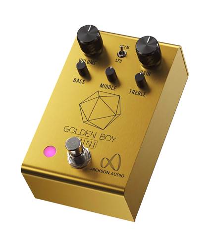 Jackson Audio Golden Boy Mini Joey Landreth Overdrive Pedal Jackson Audio Golden Boy Mini Joey Landreth Overdrive Pedal