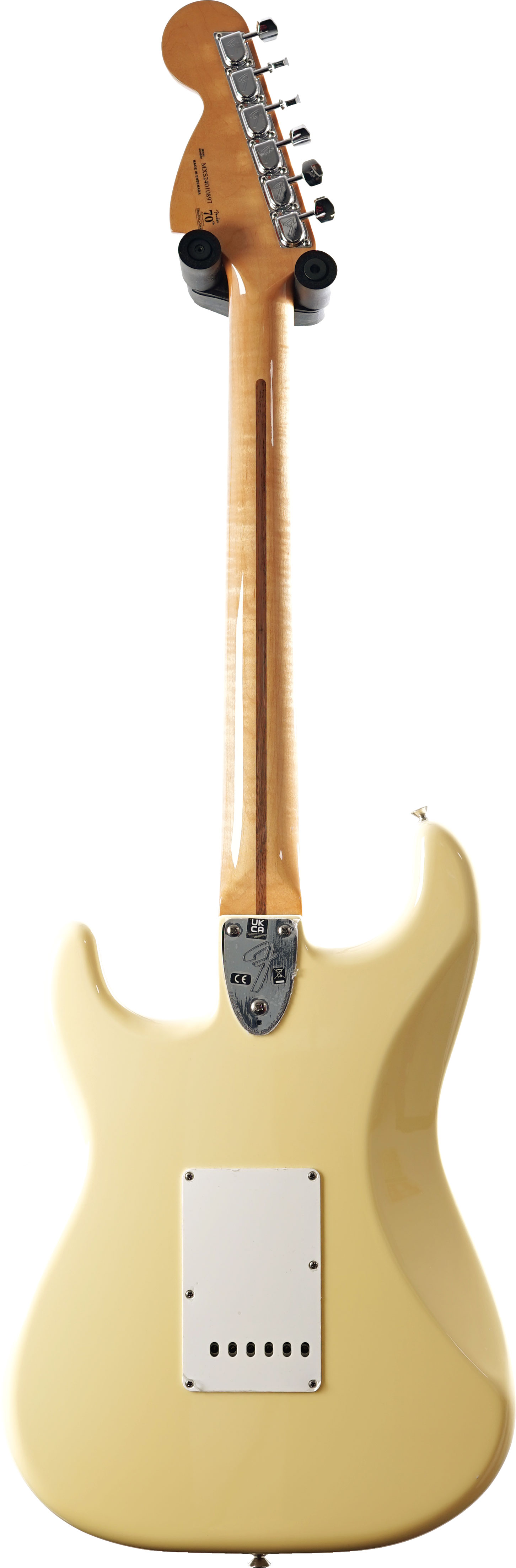 Fender Vintera II 70s Stratocaster Maple Fingerboard Vintage White (Ex-Demo) #MXS24010897