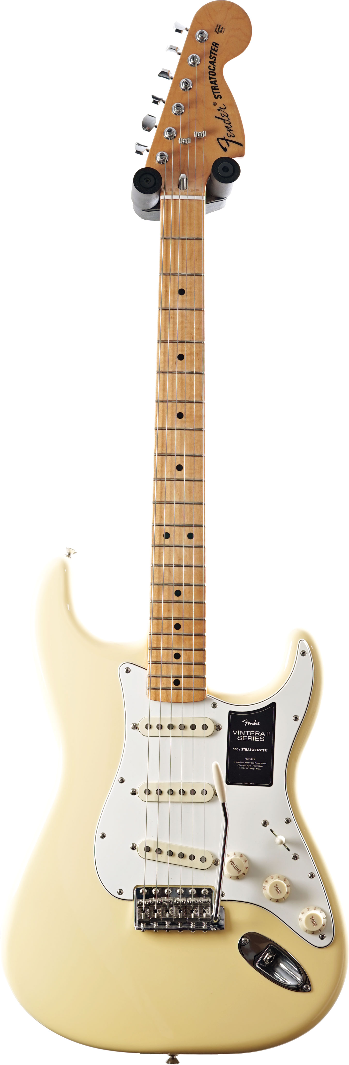 Fender Vintera II 70s Stratocaster Maple Fingerboard Vintage White (Ex-Demo) #MXS24010897