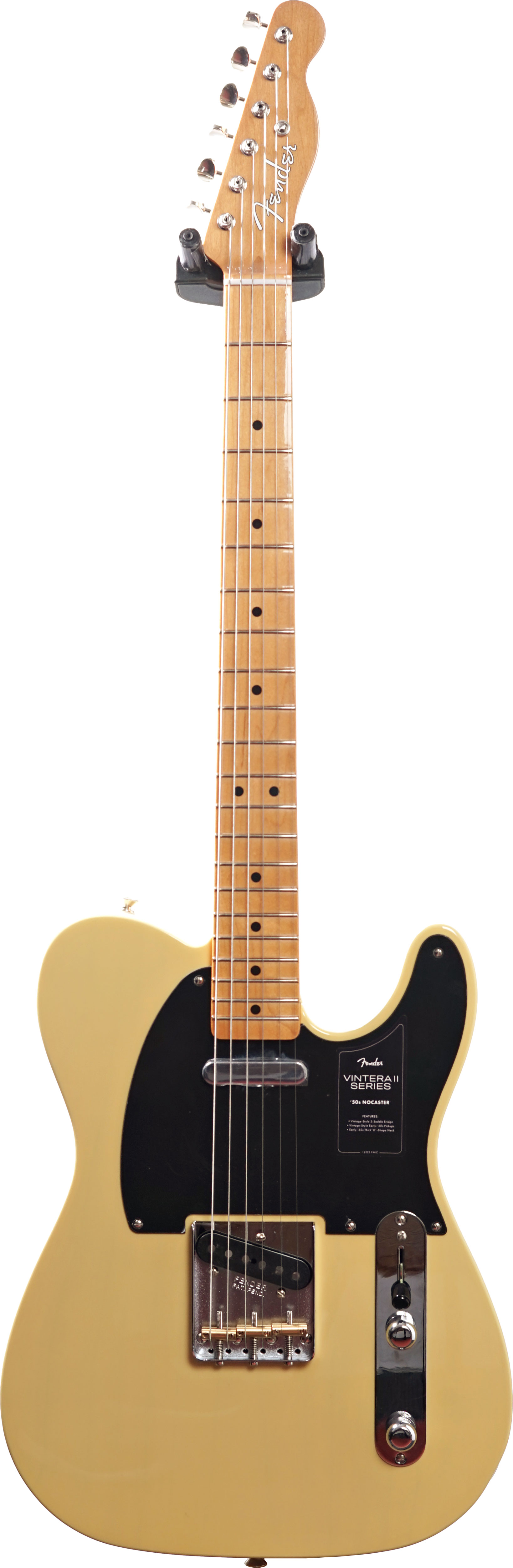 Fender Vintera II 50s Nocaster Maple Fingerboard Blackguard Blonde (Nearly New) #MX25041850