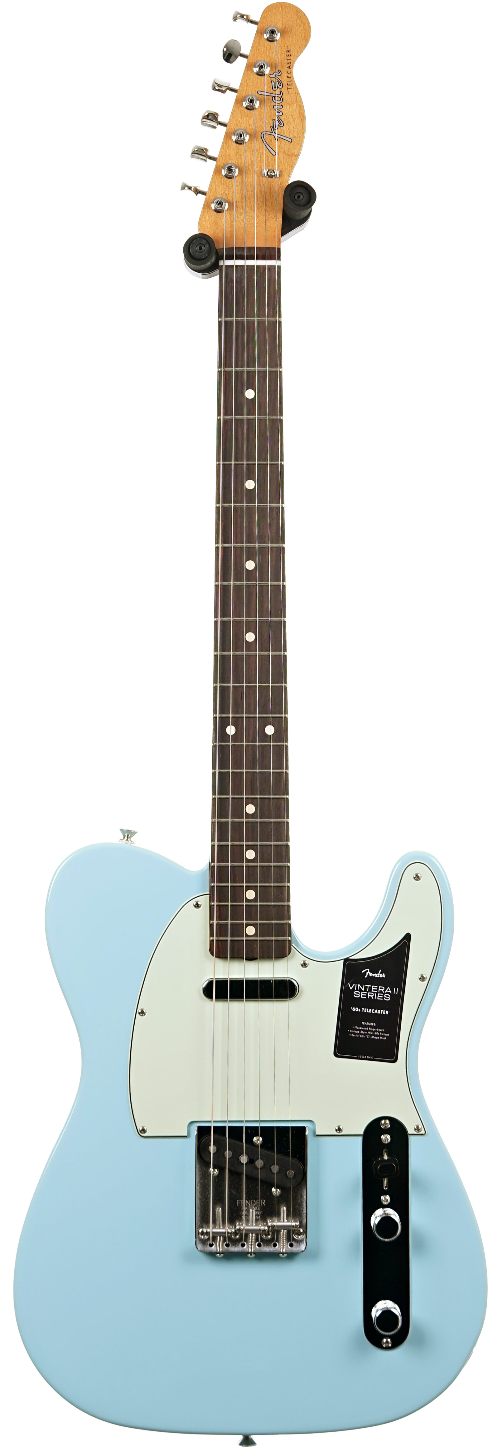 Fender Vintera II 60s Telecaster Rosewood Fingerboard Sonic Blue (Ex-Demo) #MX25035551